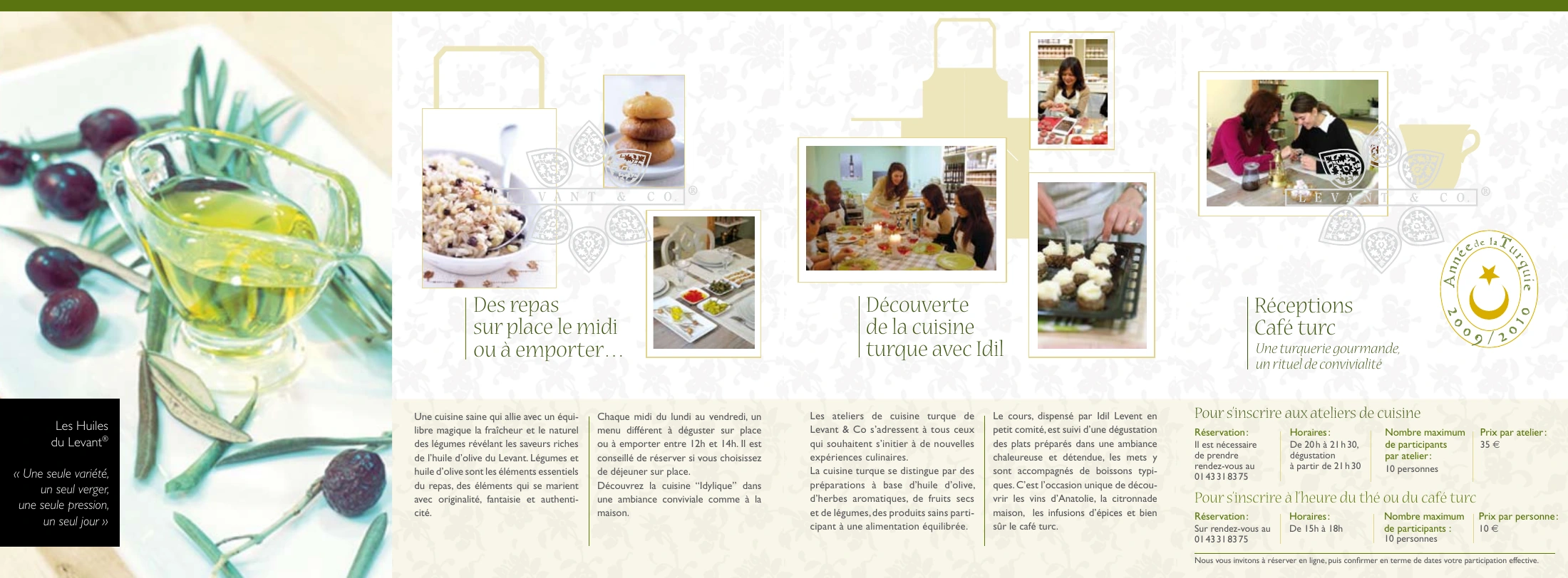 Olive oils, gastronomy & cooking workshops