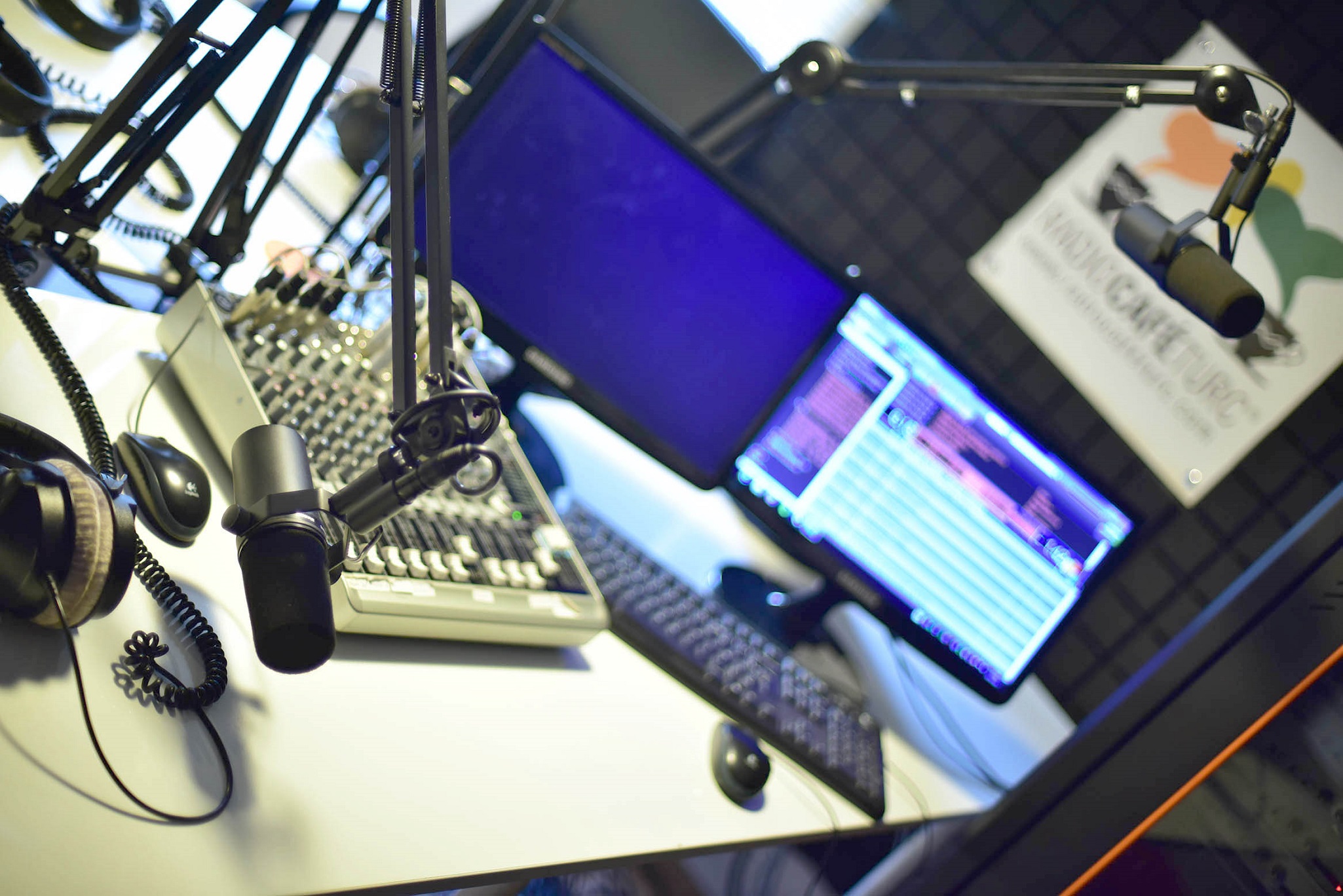 A closer look at the recording space